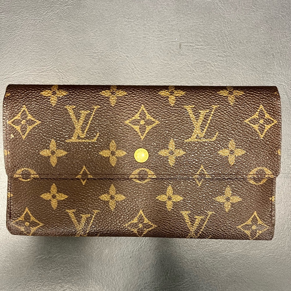 Louis Vuitton Brown Monogram Wallet